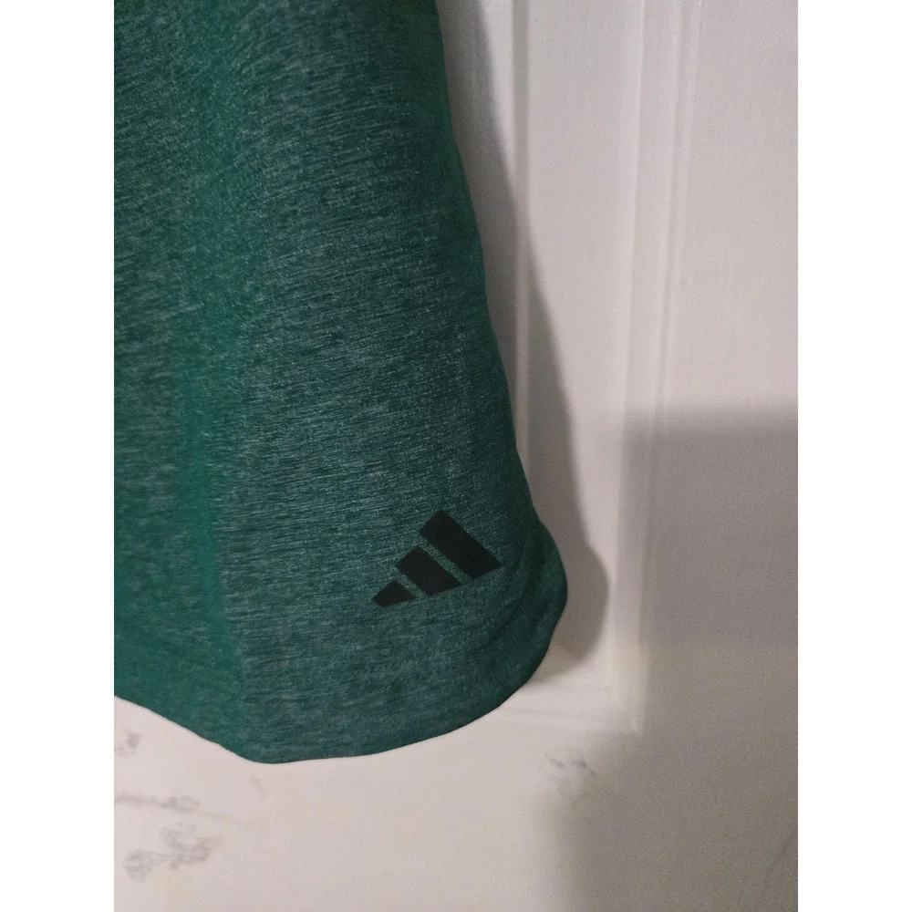 Adidas Axis Training Shorts Mens Green Heathered 7 Inch Inseam NEW